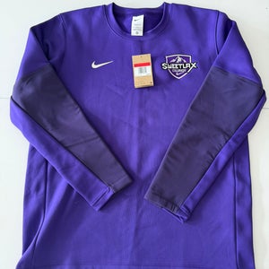 Purple Men's Large Nike Sweatshirt (New) sweetlax Colorado