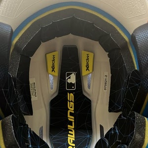 6 7/8 Rawlings Mach Batting Helmet LH C-flap (Used)