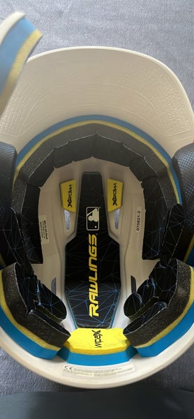 6 7/8 Rawlings Mach Batting Helmet LH C-flap (Used)