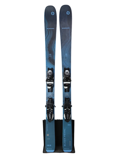 USED 2024 Blizzard Black Pearl 88 Skis 153cm w/ Look NX 12 Bindings
