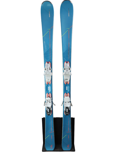 USED 2016 Elan Delight Supreme Skis 152cm w/ Elan ELW 10 Bindings