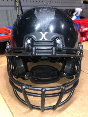 USED XENITH X2E+ YOUTH FOOTBALL HELMET - LARGE - BLACK