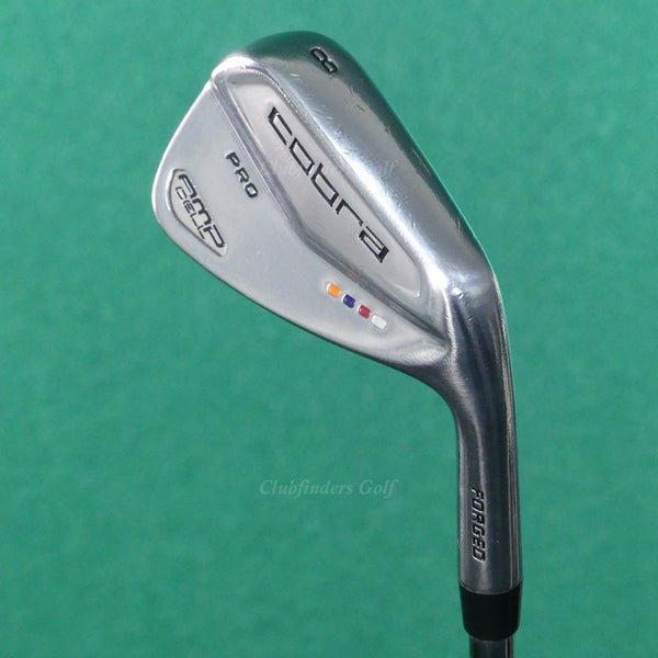 Cobra AMP Cell Pro Forged Single 8 Iron True Temper Dynalite 85 Steel Regular