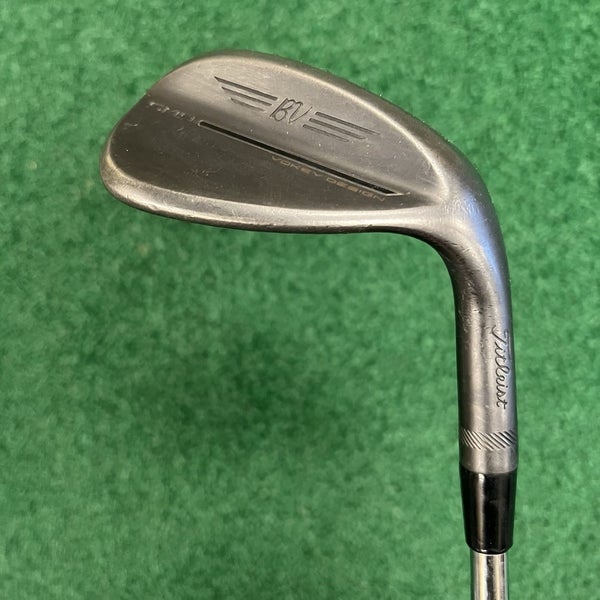 Titleist SM9 Jet Black 56-10 S Grind Men's Right Hand Steel Wedge Steel Shaft