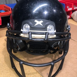 USED XENITH X2E+ YOUTH FOOTBALL HELMET - MEDIUM - BLACK