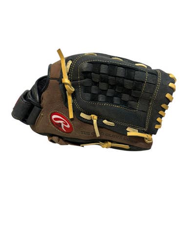 Used Rawlings P120 BB/SB Glove RH Throw Brown 12" 11835-S000201765