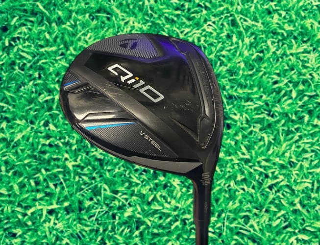 TaylorMade Qi10 RH Fairway Wood Flex R  5 18 degrees