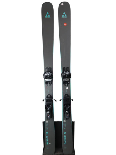 NEW 2025 Fischer Ranger 90 Skis 156cm w/ Fischer Attack 13 Bindings
