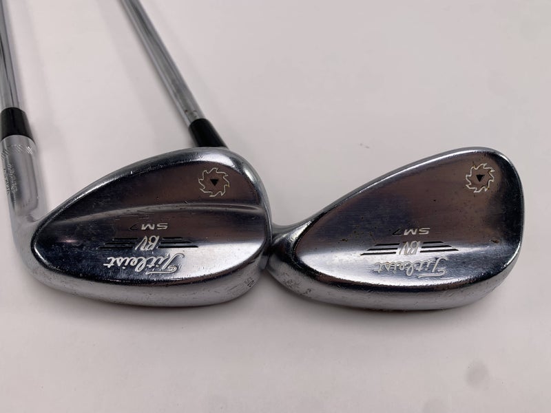 Titleist Vokey SM7 Tour Chrome Wedge Set 54* 10 | 60* 10 Wedge Steel Mens RH