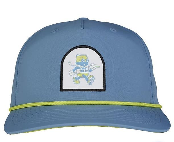 Swannies Mens "Frost Delay" Snapback Golf Hat Cap Color: Bluestone NEW!