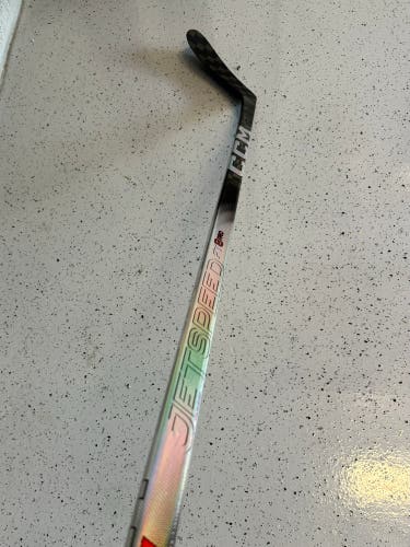 CCM JetSpeed FT8 Pro Intermediate, Left, P28, Flex 65, Silver (New)