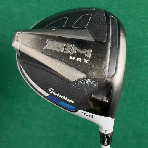 TOUR ISSUE TaylorMade SIM Max 10.5 Driver Fubuki HL 50-A Graphite Seniors