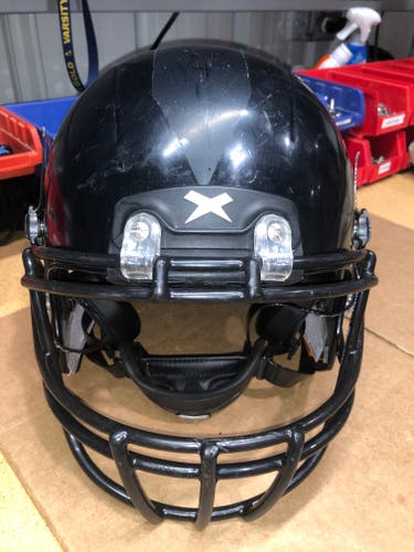 USED XENITH X2E+ YOUTH FOOTBALL HELMET - MEDIUM - BLACK