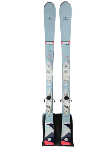 USED 2022 Dynastar E 4x4 2 74 Skis 151cm w/ Look XPress 10 Bindings