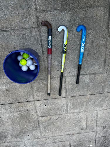 Field Hockey Sticks and Balls (Used)