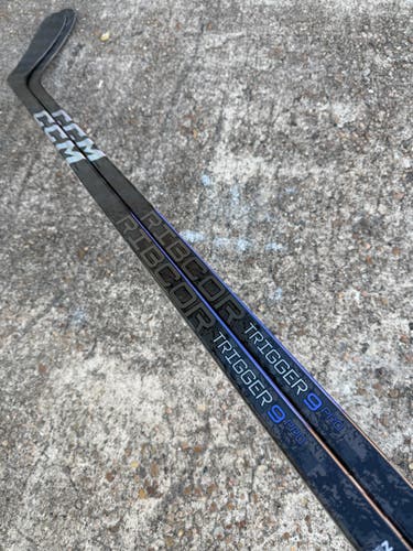 2 Pack CCM Trigger 9 Pro Stock Hockey Stick Grip 80 Flex P90 Right 8675