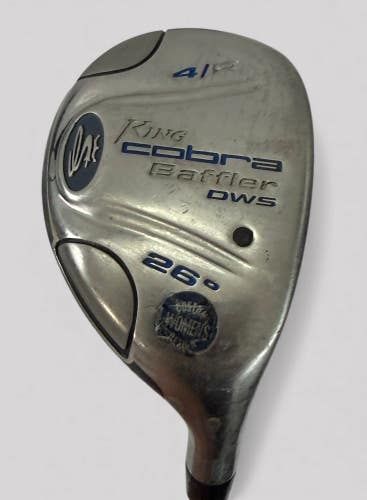 RH King Cobra Baffler DWS Hybrid 26 Degree 4/R 50-Women's Flex Shaft