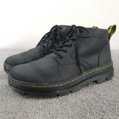Dr. Martens Bonny Boots Mens Size 8 Shoes ankle Lace Up Black AirWair