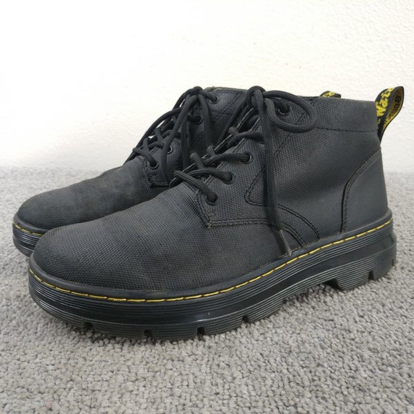 Dr. Martens Bonny Boots Mens Size 8 Shoes ankle Lace Up Black AirWair