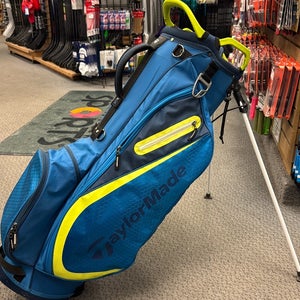 TaylorMade golf stand (Used) Blue neon yellow Men's Bag taylor made
