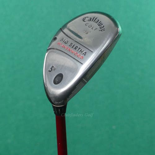 Callaway Big Bertha Heavenwood Hybrid 26 5H Iron RCH 75w Graphite Firm