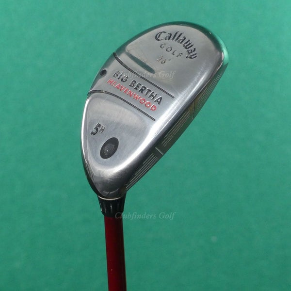 Callaway Big Bertha Heavenwood Hybrid 26 5H Iron RCH 75w Graphite Firm
