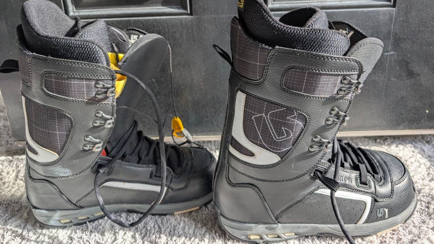 Burton Hail Snowboard Boots Men’s US 10, Imprint 3 Heat-Moldable Liner, Excellent (Used)