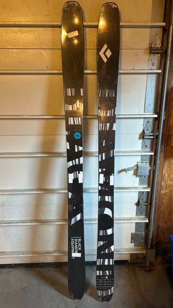 Unisex 2024 All Mountain 186 cm Black Diamond Impulse 104 Skis Without Bindings (New)