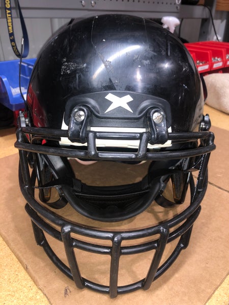 USED XENITH X2E+ ADULT FOOTBALL HELMET - XL- BLACK