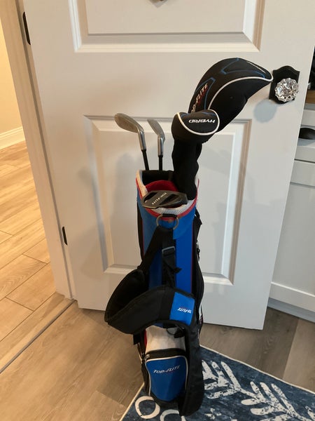 Junior Top Flite Junior Left Hand Clubs (Full Set) Junior 6 Pieces (Used)