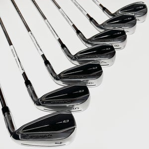 Taylormade Qi Iron Set 4-9, PW Right Handed Regular Flex Steel Shafts