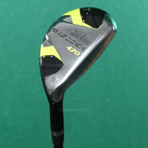 Tour Edge Bazooka 470 25 Hybrid 5 Iron Ultra-Light Graphite Uniflex w/ HC