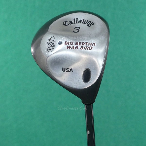 Callaway Big Bertha Warbird Fairway 3 Wood Memphis 10 Steel Uniflex