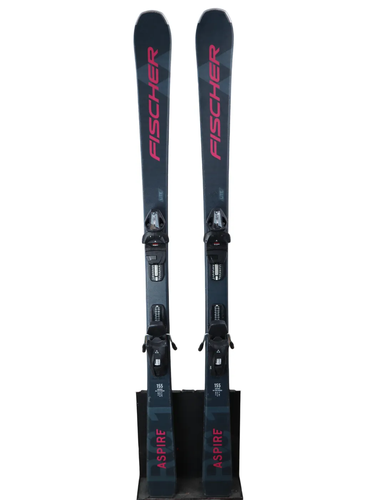 Used 2023 Fischer Aspire Skis 155cm with Fischer RS 9 Bindings