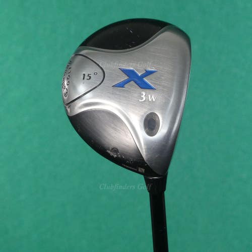 Callaway X Fairway 15 3 Wood Fujikura 65g Graphite Stiff