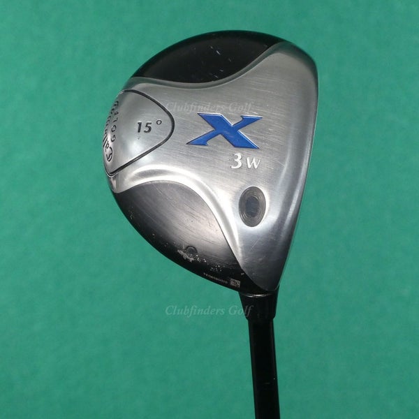 Callaway X Fairway 15 3 Wood Fujikura 65g Graphite Stiff