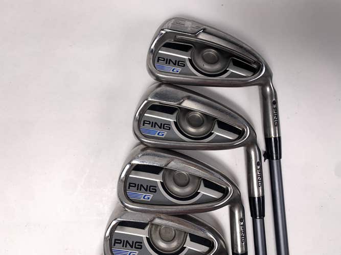 Ping G 2016 Iron Set 6-PW+GW+SW Black Dot CFS 70 70g Regular Graphite Mens RH