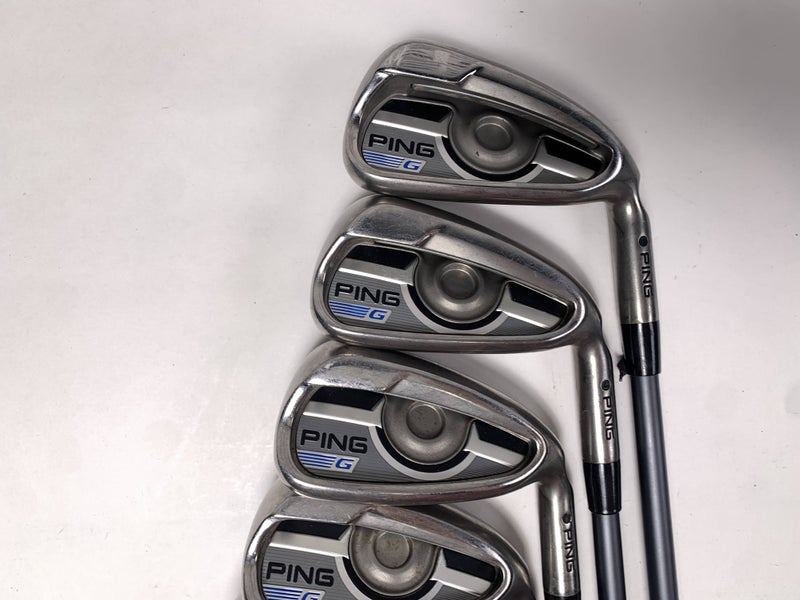 Ping G 2016 Iron Set 6-PW+GW+SW Black Dot CFS 70 70g Regular Graphite Mens RH