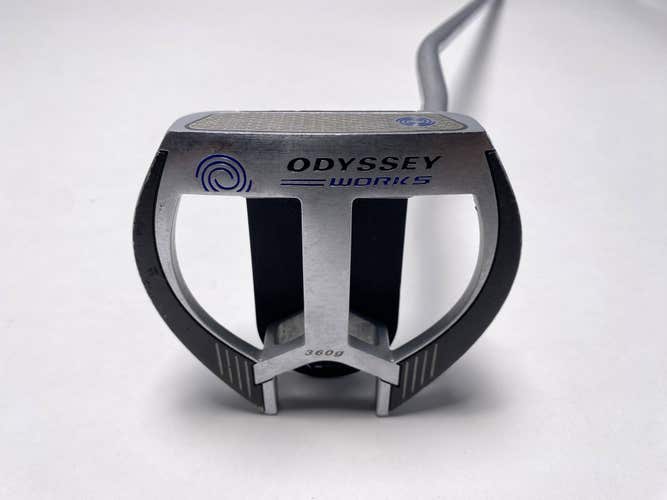 Odyssey O-Works Black 2-Ball Fang Putter 34" Mens RH