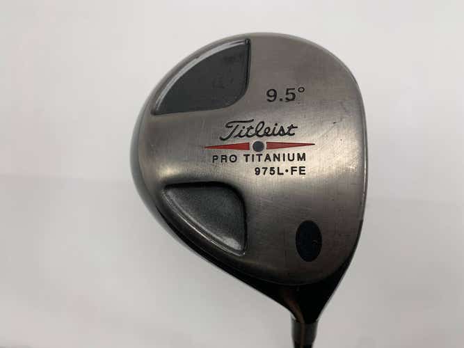 Titleist 975 LFE Driver 9.5* Grafalloy ProLite Pro 4565 Stiff RH Dent