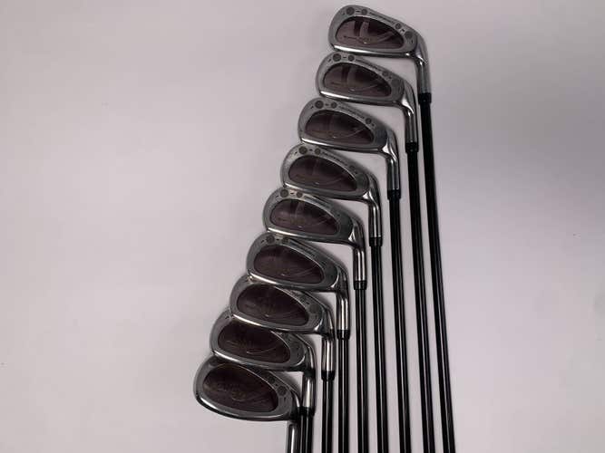 Yonex V Mass 350 Iron Set 3-PW+SW UL-Titanium 7 Ladies Graphite Womens RH