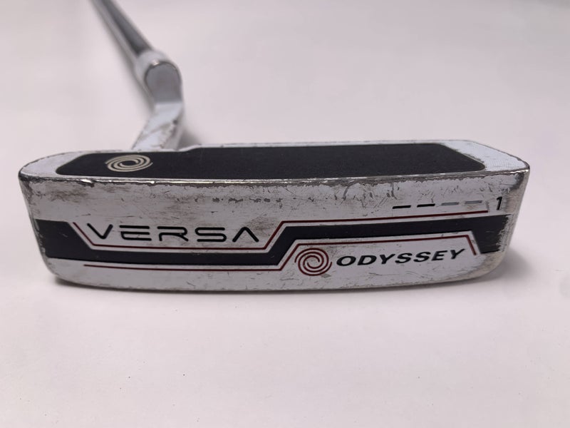 Odyssey Versa 1 White Black White Putter 35" Mens LH