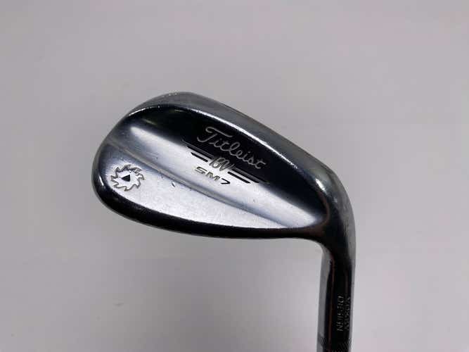 Titleist Vokey SM7 Tour Chrome Lob Wedge LW 58* 8 M-Grind Project X 4.5 Mens RH