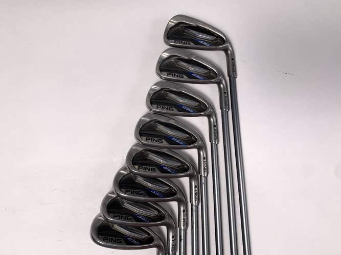Ping G30 Iron Set 6-PW+GW+SW+LW Black Dot TFC 419 Senior Graphite Mens RH