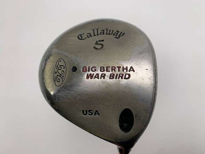 Callaway Big Bertha Warbird 5 Fairway Wood 18* UST ProForce 75 Gold Regular RH