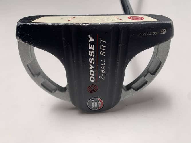 Odyssey White Steel 2-Ball SRT Putter 35" Mens RH