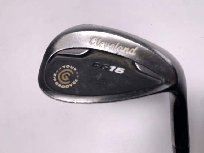 Cleveland CG16 Black Zip Groove Sand Wedge SW 56* 14 Bounce Traction RH