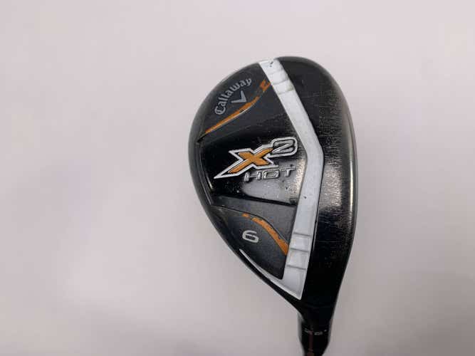 Callaway X2 Hot 6 Hybrid 28* 55g Senior Graphite Mens RH
