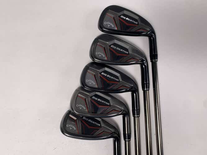 Callaway Big Bertha 2019 Iron Set 7-PW+SW UST Mamiya Recoil ESX 450 F1 Ladies RH