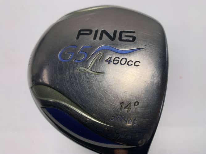 Ping G5 Ladies Driver 14* ULT 50 D Soft Regular Senior Graphite Mens RH